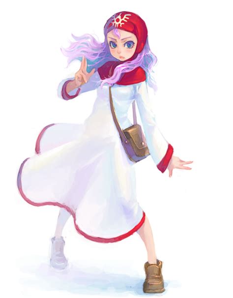 Weno Princess Of Moonbrook Chunsoft Dragon Quest Dragon Quest Ii Enix Girl Bag Purple