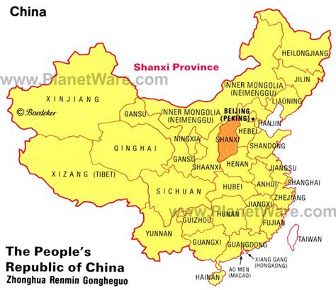 Map Of China Neighbouring Countries Planetware
