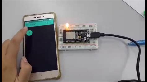 Use Esp32 To Control Led With Blynk Via Wifi Youtube