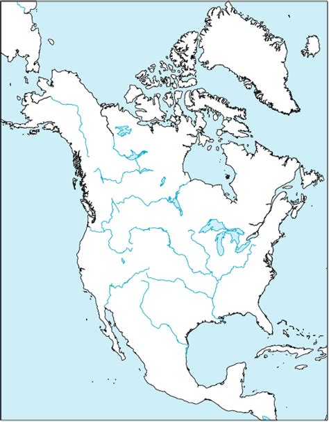 North America Area Without Borders