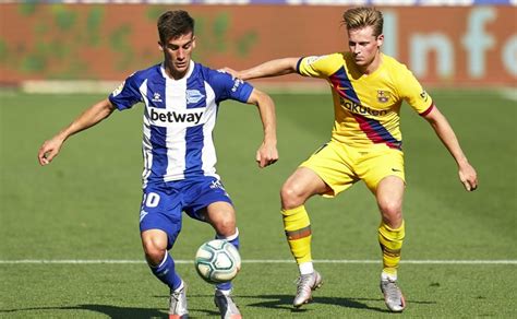 To hit the ball or move a football player to the right place just click on it with the left mouse button and, without releasing, move the cursor to the right direction, then release the mouse button to complete the action. La Liga 2020-21: Barcelona vs Alaves: How to watch or live ...