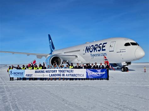 Watch: Norse Atlantic Successfully Landed The First Boeing 787