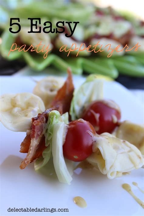 I really want to get fingered. 5 Easy Appetizers // Perfect Party Plates (With images ...