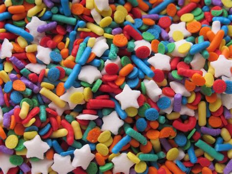 Rainbow Birthday Confetti Sprinkle Mix 2 Oz Edible Etsy