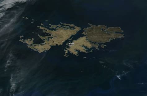 the falkland islands from space earthdata