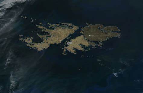 The Falkland Islands From Space Earthdata