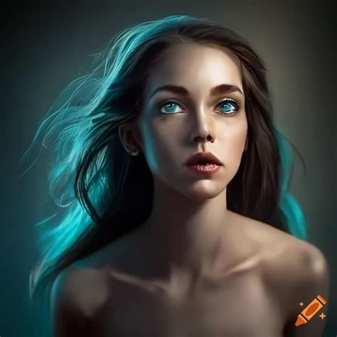 Illustration Of A Woman By Greg Rutkowski