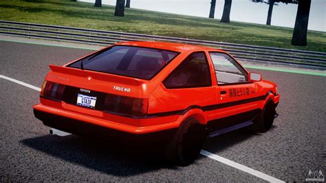 He used to be the no.1 downhill racer in mt. Toyota AE86 TRUENO Initial D for GTA 4