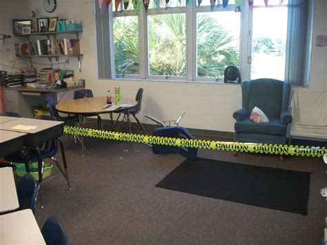 Teaching Star Students Classroom Crime Scene