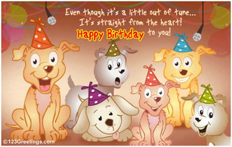 Free Funny Animated Birthday Cards With Music From All Of Us Free Songs