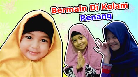 Tiket masuk kolam renang tirta marabunta tergolong murah meriah. Bermain Di Kolam Renang - YouTube