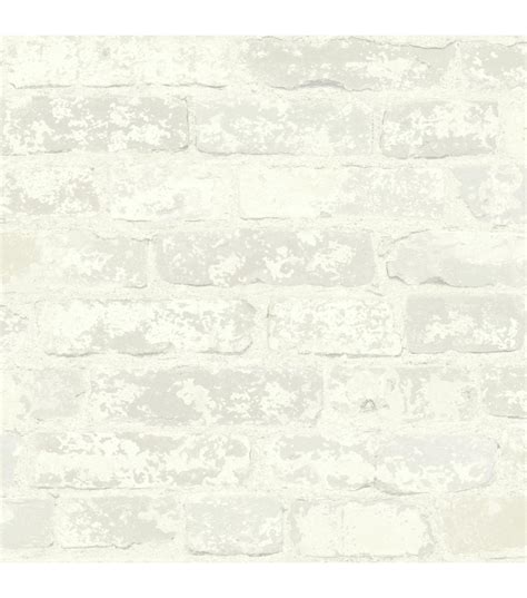 York Wallcoverings Wallpaper Stuccoed White Brick Joann