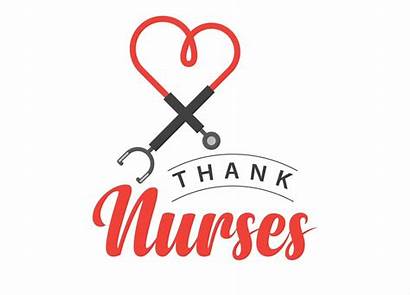 Nurses Week Happy National Thank Vector Template