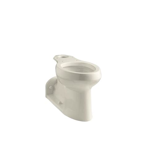 Rear outlet toilets or back outlet toilets are rarer than normal floor mounted toilets but it is still has its uses and american standard yorkville rear outlet toilet. KOHLER Barrington Elongated Toilet Bowl Only in Almond-K ...