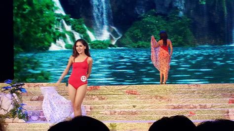 Miss Universe Myanmar 2014 Swim Suit Walk Snapshots