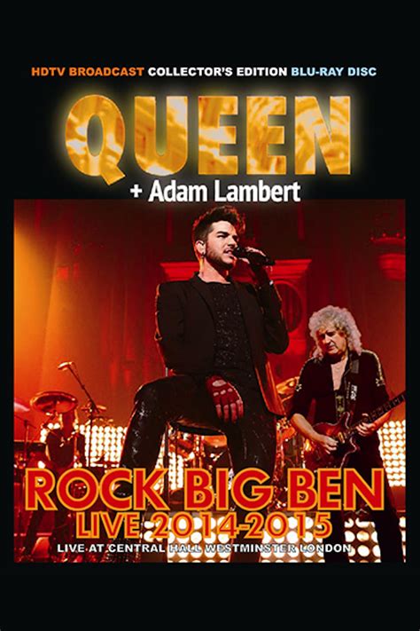 Queen Adam Lambert Rock Big Ben Live 2014 Posters — The Movie