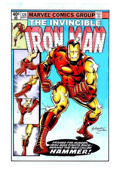 Iron Man 126 Color Recreation In Bob Laytons Bob Layton Commissions