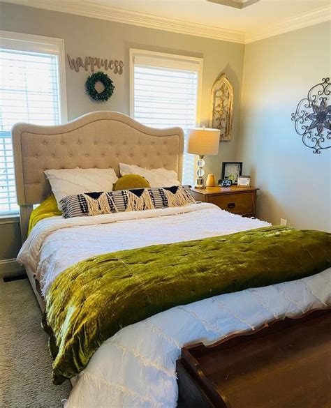 Velvet Tufted Stitch Quilt Opalhouse Bed Decor Green Bedding