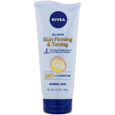 Nivea Skin Firming Toning Gel Cream With Q10 L Carnitine 6 7 Oz