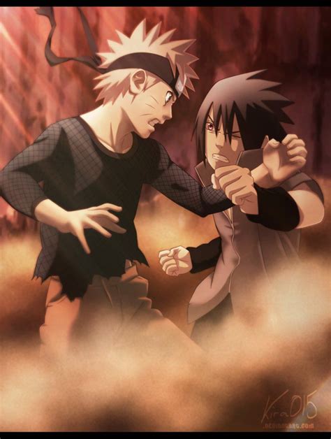 Naruto Vs Sasuke Final Bout By Kira015 Naruto Vs Sasuke Final