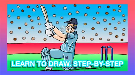 Adart Learn How To Draw England Cricketer Ben Stokes Step By Step