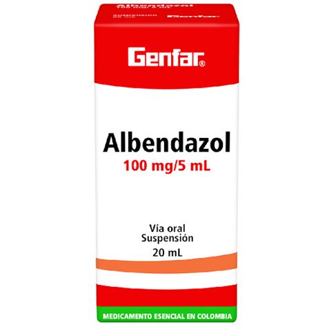 Albendazol Genfar Mg Ml Frasco X Ml