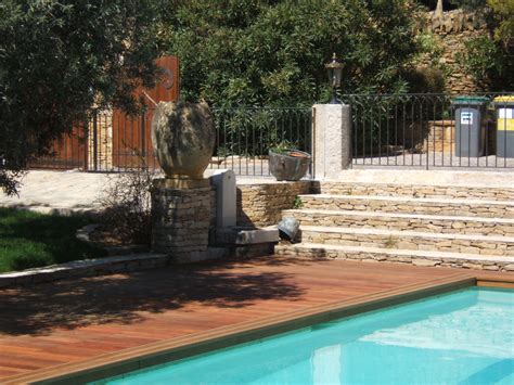 Accueil/laitues & feuilles/laitue romaine/laitues et cie. Terrasse de piscine en bois exotique - Entreprise Silvano ...