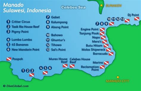 Info Terbaru Manado Sulawesi Map