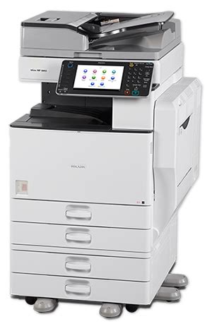 Large & wide format printers. Ricoh MP C3003 Treiber & Software Drucker Download