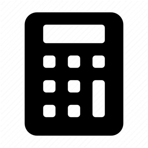 Calculator App Icon Png Black And White