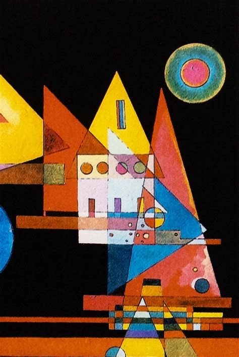 Wassily Kandinsky Triangles In A Curve 1927 Mutualart