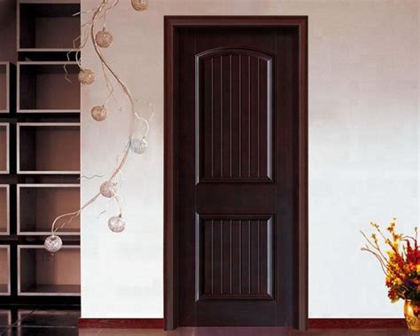 Newly Designed Home Bedroom Door Solid Teak Wood Door