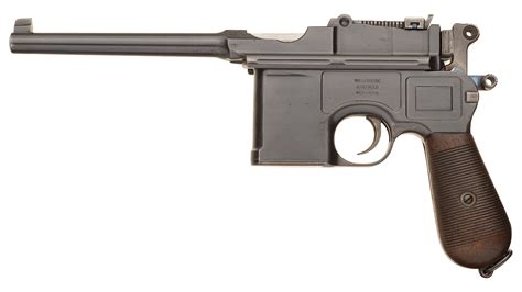 Von Lengerke And Detmold Marked Mauser Broomhandle Pistol Rock Island