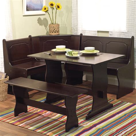 Wow! 23 Space-Saving Corner Breakfast Nook Furniture Sets (2019)