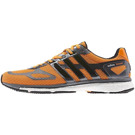 Adidas Mens Adizero Adios Boost Running Shoes Orangeblack