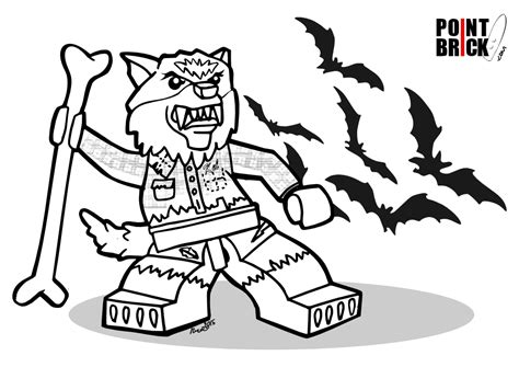 The werewolf is a main player in our halloween celebrations. Point Brick Blog: Disegni da Colorare LEGO: Halloween ...