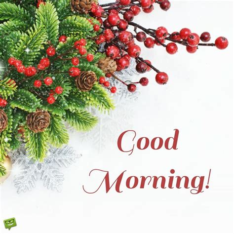 Good Morning And Merry Christmas Celebration Time Is Here