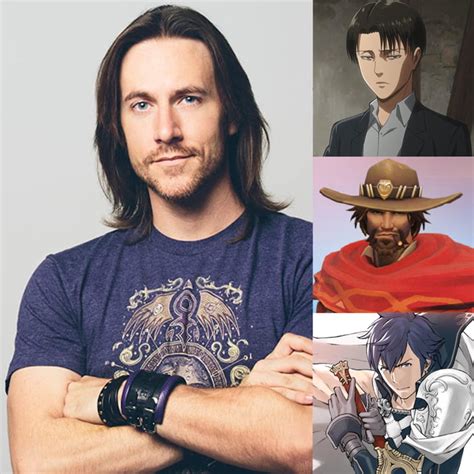 ‏matthew Mercer The Voice Actor Is The Guy Who Did The Voice For Levi From Series Attack On