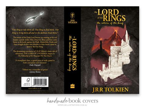 Lotr The Return Of The King Book Cover Design By Alanna Rance On Dribbble