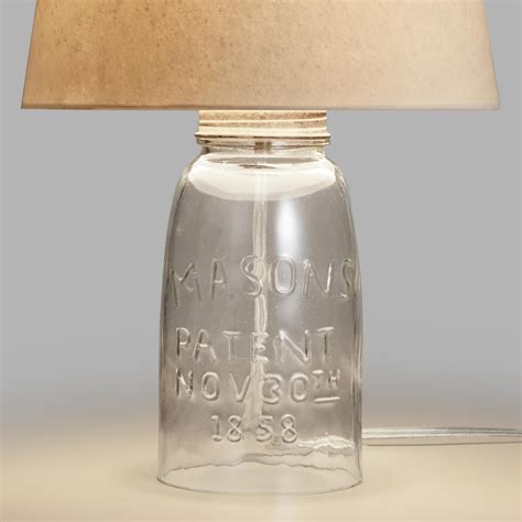 Mason Jar Accent Lamp Base Mason Jar Lamp Mason Jar Lighting Lamp Bases