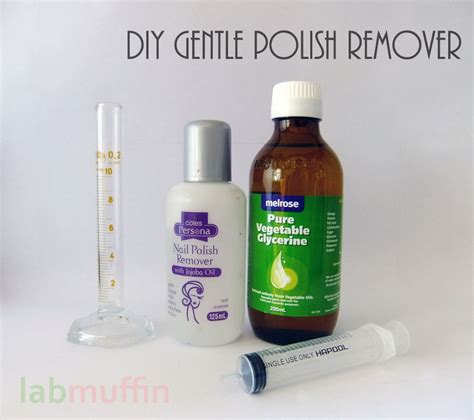 Diy Gentle But Effective Glycerin Nail Polish Remover Lab Muffin