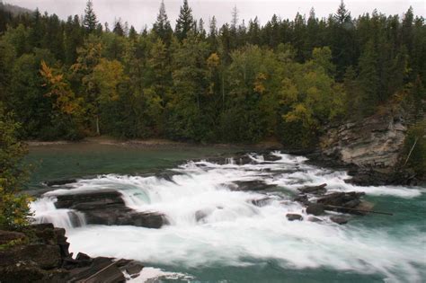 Rearguard Falls Waterfall At The Salmon Runs Last Stop