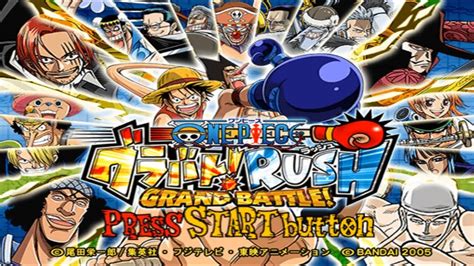 One Piece Grand Battle Rush Ps2 Versus Youtube