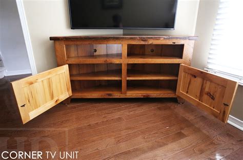 They are objects of beauty to be appreciated and add important design touches to homes and furniture. Custom Reclaimed Wood Corner TV Multimedia Unit for ...