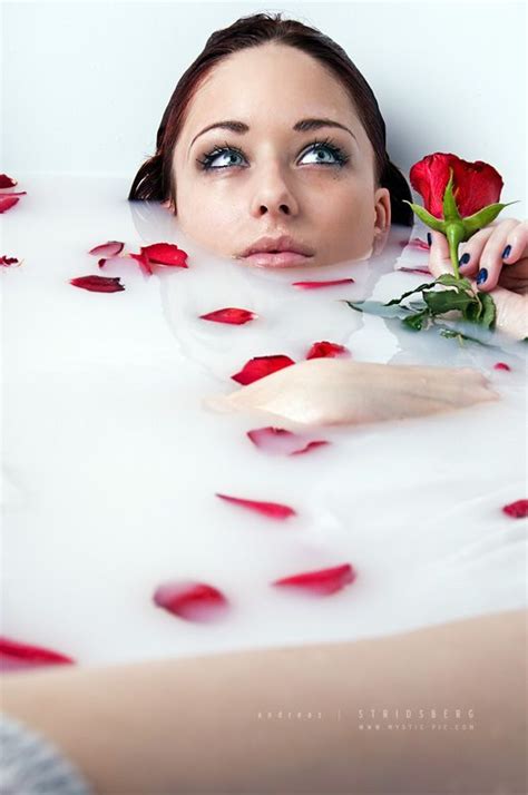 Soakin Milk Ii By ~stridsberg On Deviantart Milk Bath Photography Photography Women Model