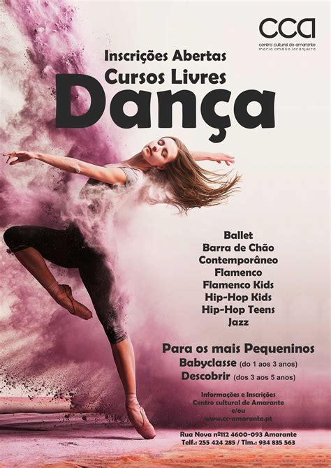 Cursos Livres De DanÇa InscriÇÕes Abertas Centro Cultural De Amarante