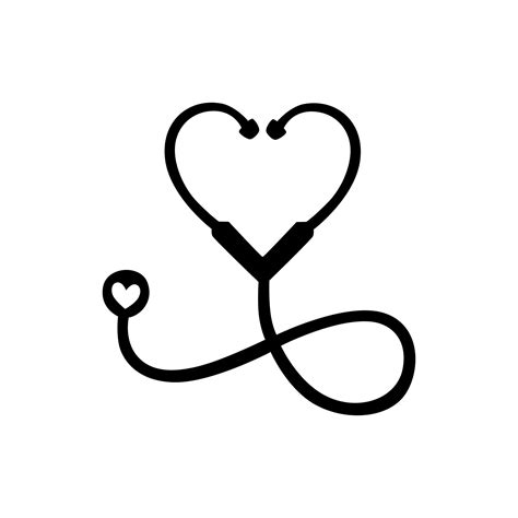 Heart Stethoscope Decal Car Decal Yeti Decal Tumbler Etsy