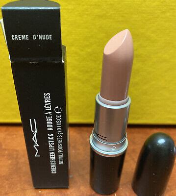 Mac Cremesheen Lipstick Creme Dnude Authentic New In Box Free
