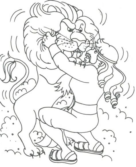 Free Samson And Delilah Coloring Pages Download Free Samson And Delilah Coloring Pages Png