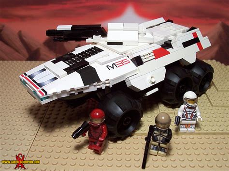 Lego Mass Effect Mako Rover By Saber Scorpion On Deviantart